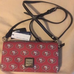 SF 49ers Dooney & Bourke crossbody